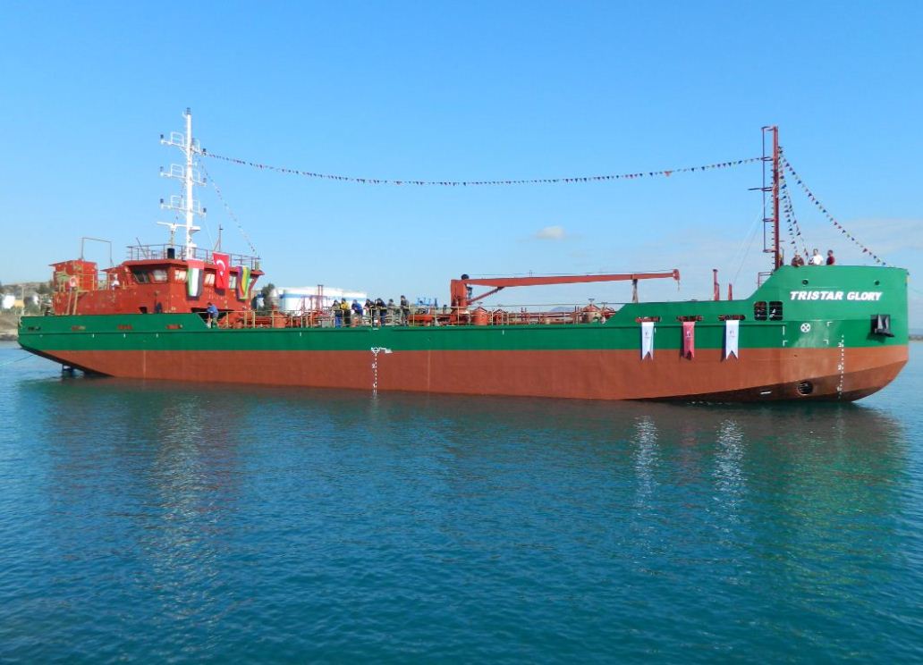 Akdeniz Shipyard Hands Over Bunker Barge TRISTAR GLORY Akdeniz Shipyard Hands Over Bunker Barge TRISTAR GLORY