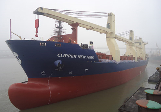 Tongfang Shipyard Delivers Multi-Purpose Vessels Clipper New York Tongfang Shipyard Delivers Multi-Purpose Vessels Clipper New York